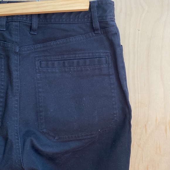 Wilfred free | Button Front Black Canvas Pants 4 - Picture 5 of 6